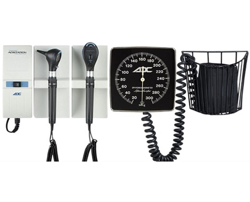 Diagnostix Wall Diagnostic Adstation. PMV Magnified Otoscope, Coax+ Ophthalmoscope, Aneroid (led lighting)