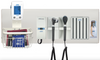 Diagnostix Wall Diagnostic Adstation. PMV Magnified Otoscope, Coax Ophthalmoscope, Adtemp Thermometer, Specula Dispenser, Wallboard & e-sphyg BP Mounting (halogen lighting)