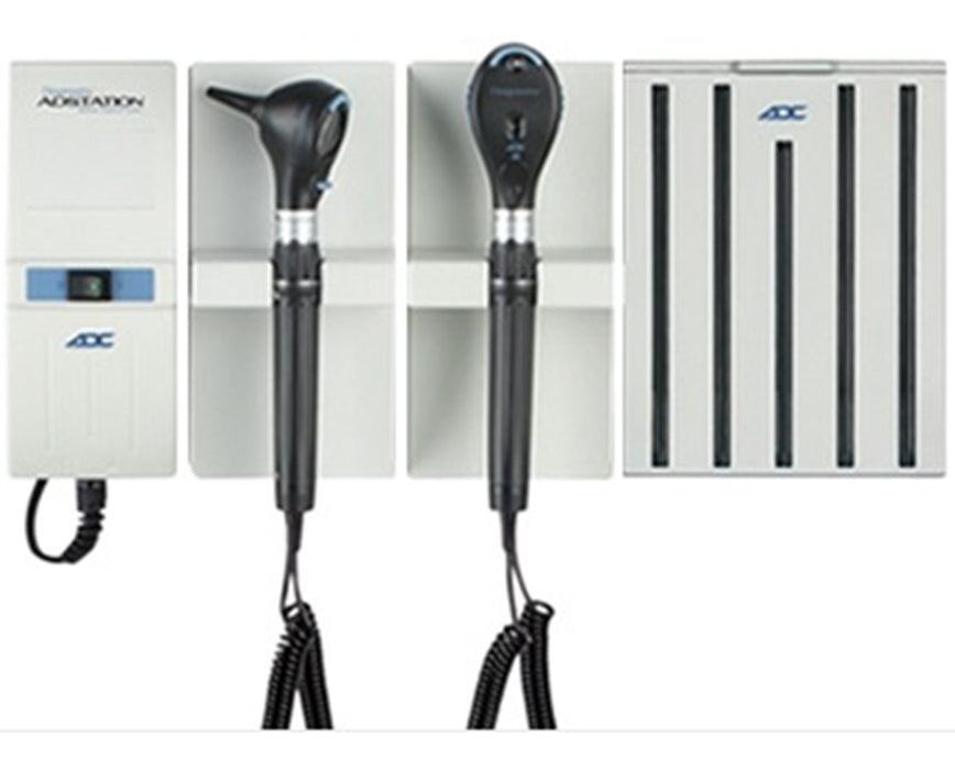 Diagnostix Wall Diagnostic Adstation, Standard Otoscope, Coax Ophthalmoscope, Specula Dispenser