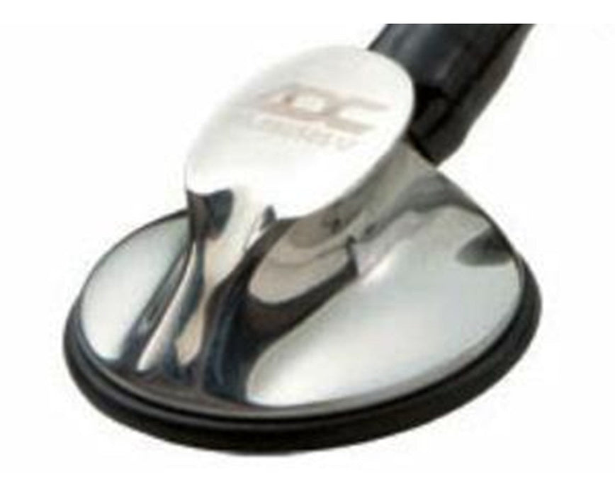 Chestpiece for Adscope Platinum Multifrequency Scope: Gold Plated Edition, Black