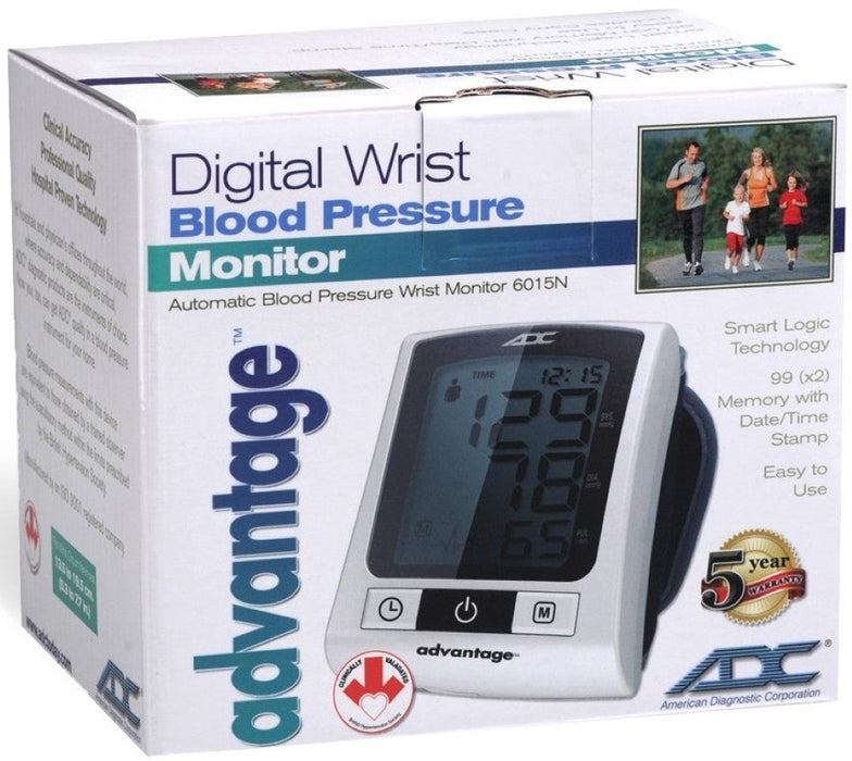 Advantage Wrist Digital Blood Pressure Monitor