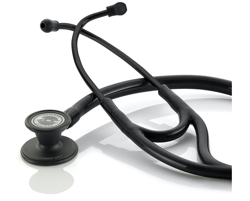 Adscope Convertible Cardiology Stethoscope. Mirror/Black