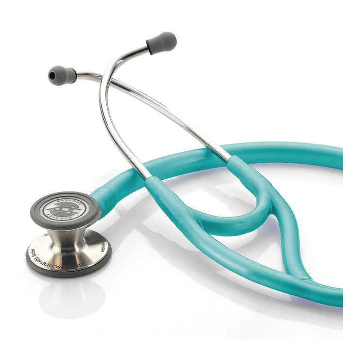 Adscope Convertible Cardiology Stethoscope. Iridescent/Metallic Caribbean