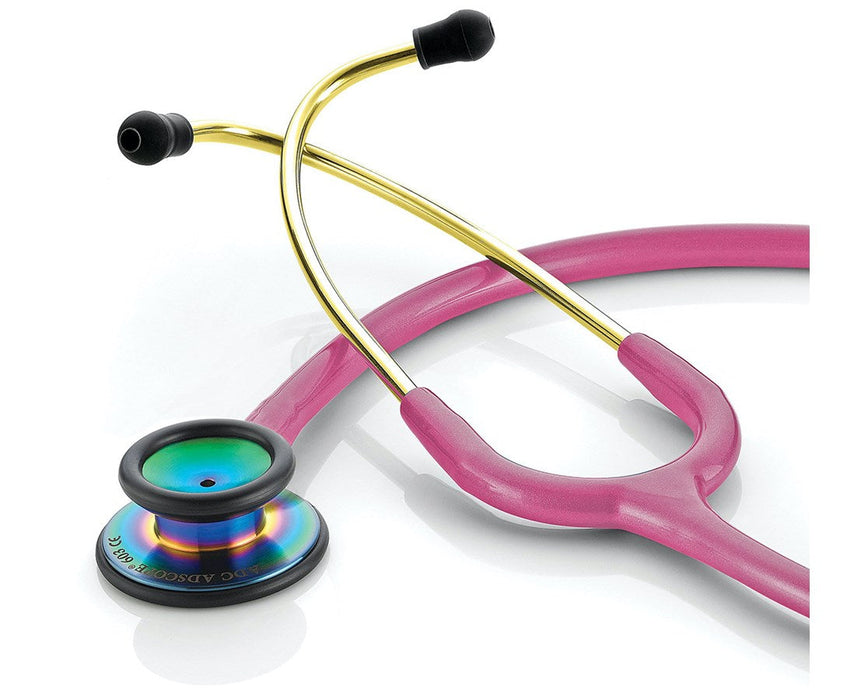 Adscope Stethoscope, Metallic Raspberry