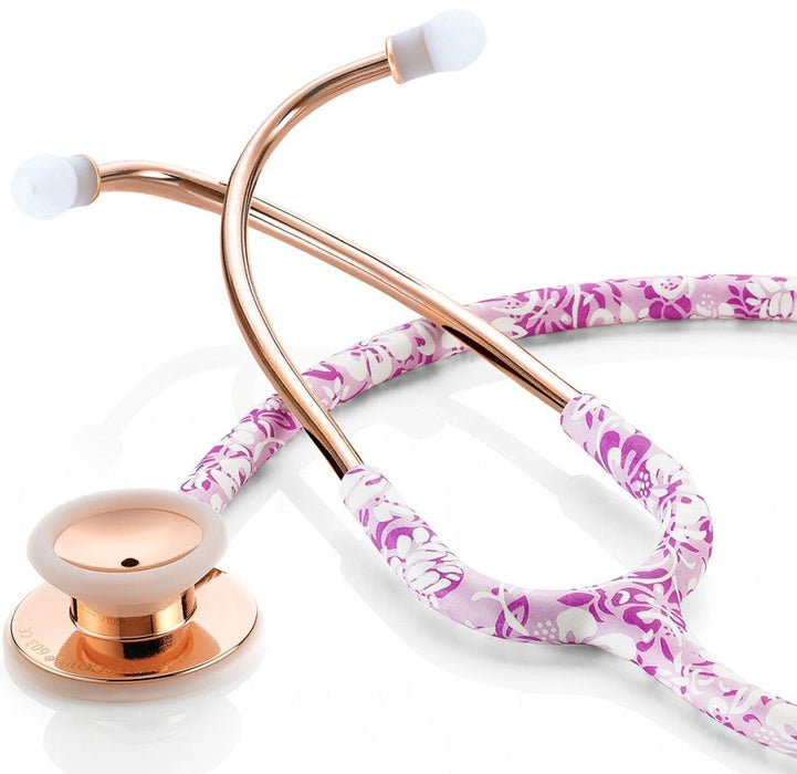 Adscope Stethoscope. Hibiscus/Rose Gold