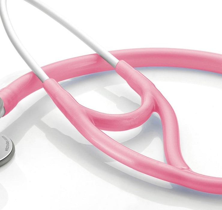 Binaural & Tubing for Adscope 606 Cardiology Stethoscope. Metallic Pink