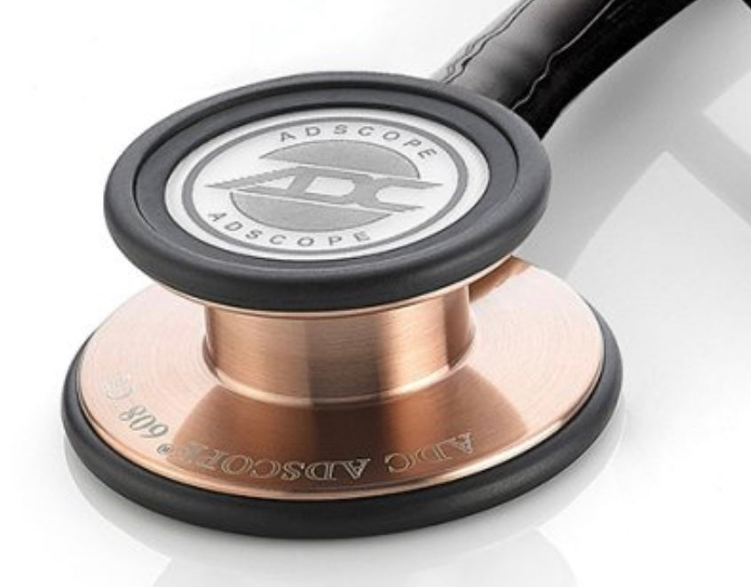 Chestpiece for 608 Adscope Cardiology Stethoscope. Copper