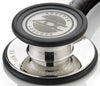 Chestpiece for 608 Adscope Cardiology Stethoscope. Mirror/Black