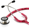 Adscope 608 Convertible Clinician Cardiology Stethoscope. Midnight Rose