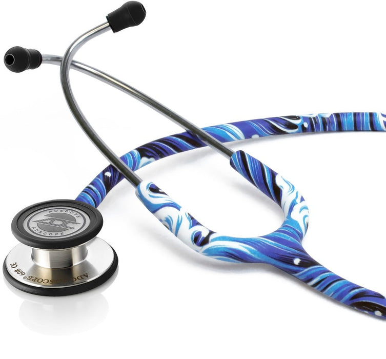 Adscope 608 Convertible Clinician Cardiology Stethoscope. Surfs Up