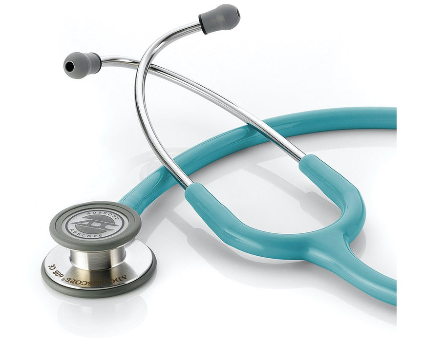 Adscope 608 Convertible Clinician Cardiology Stethoscope Turquoise
