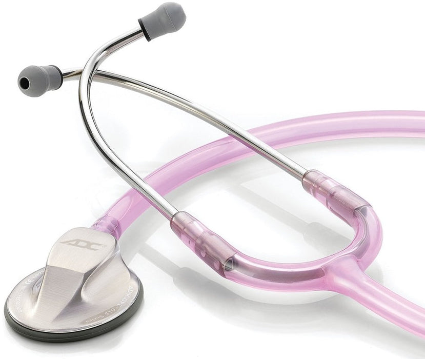 Adscope Platinum Stethoscope. Rose Quartz