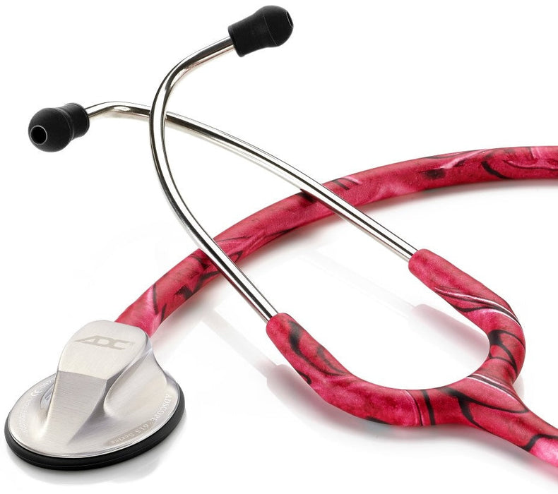 Adscope Platinum Stethoscope. Midnight Rose