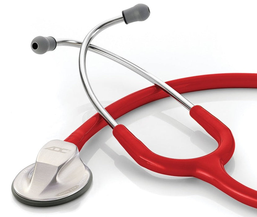 Adscope Platinum Stethoscope. Red