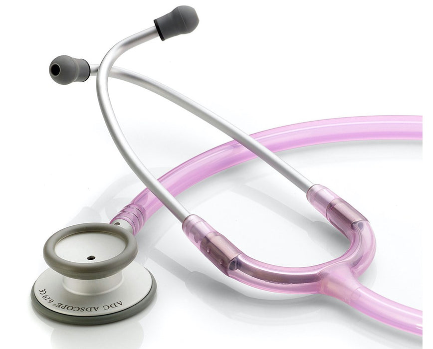 Adscope-Lite Ultra Lite Clinician Stethoscope Rose Quartz