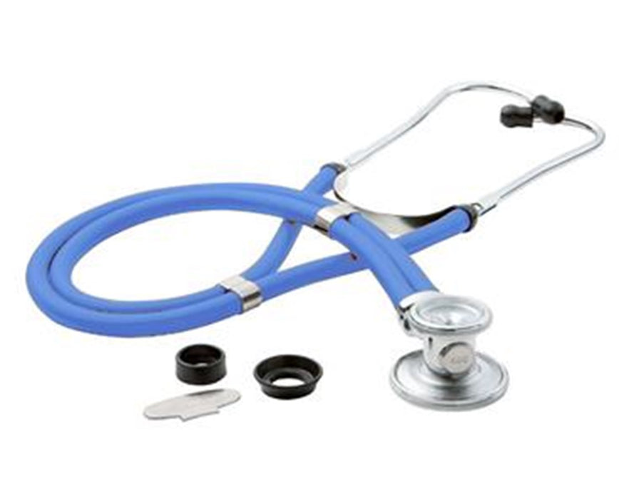 ADScope Sprague Stethoscope, 22" Tubing: Neon Blue