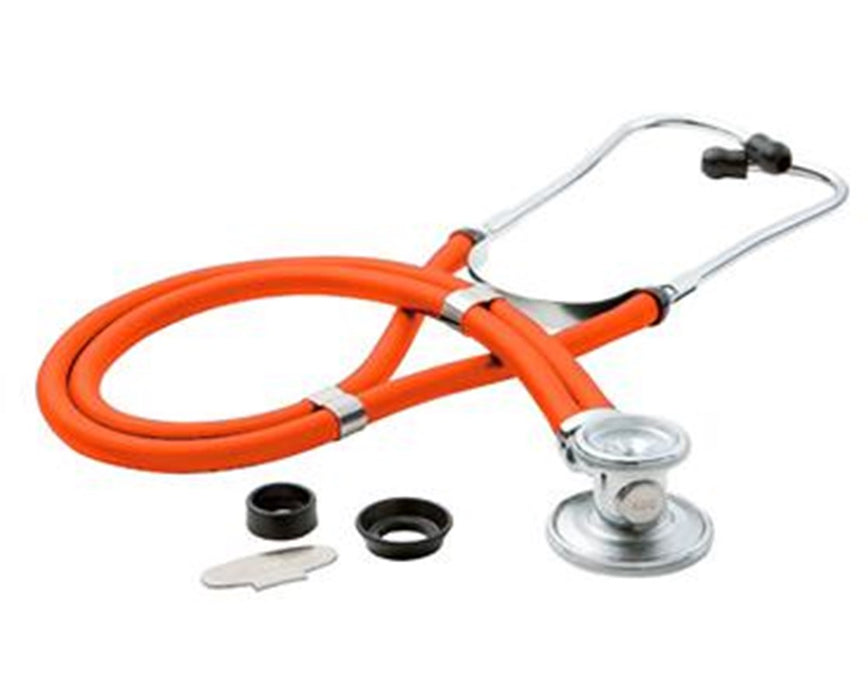 ADScope Sprague Stethoscope, 22" Tubing: Neon Orange