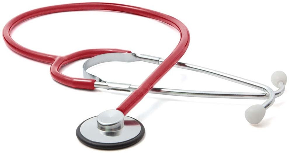 Proscope Nurse Stethoscope. Red