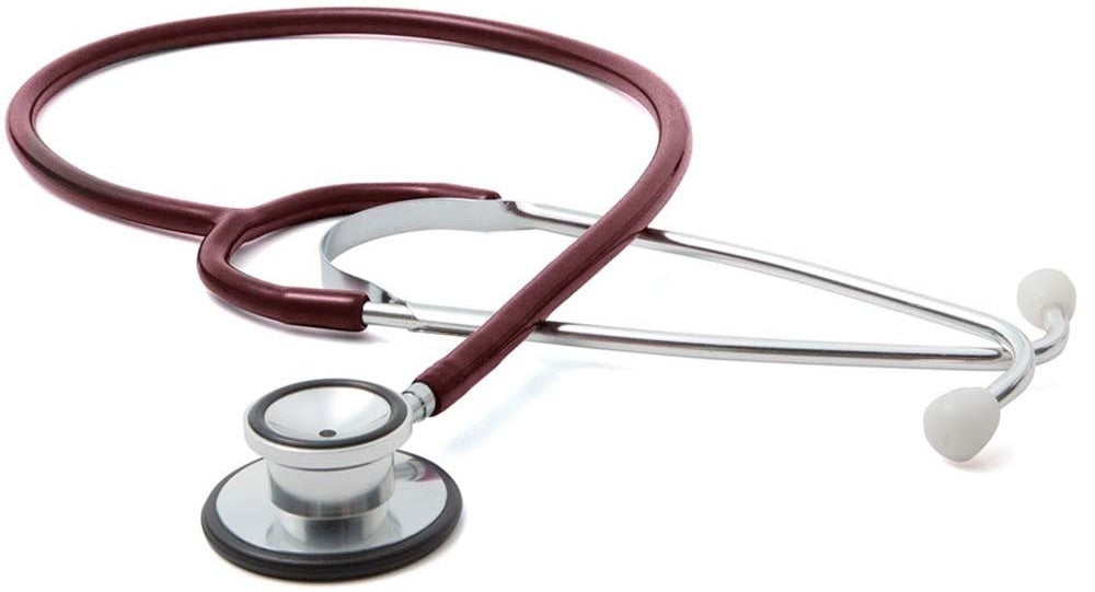 PROSCOPE Dualhead Stethoscope. Burgundy