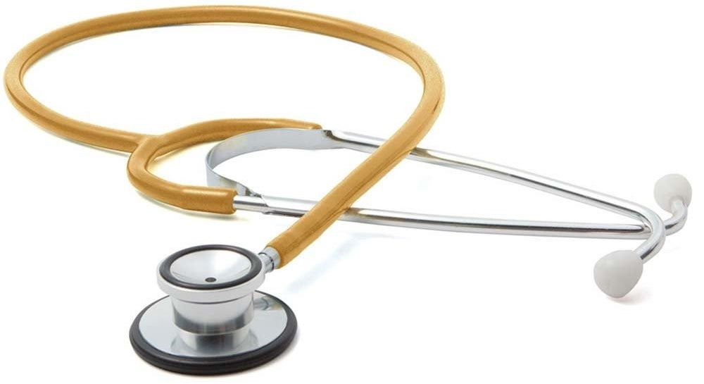 PROSCOPE Dualhead Stethoscope. Gold