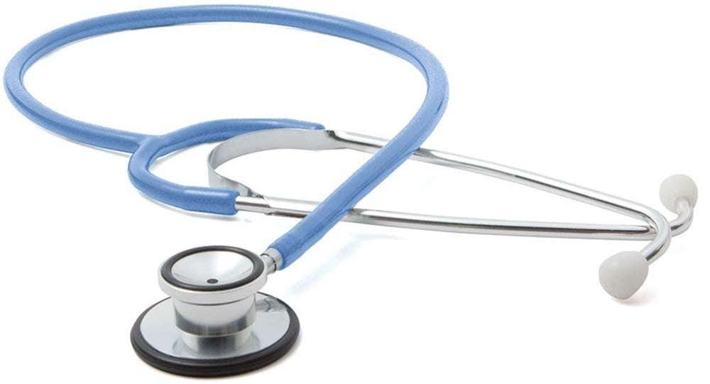 PROSCOPE Dualhead Stethoscope. Light Blue