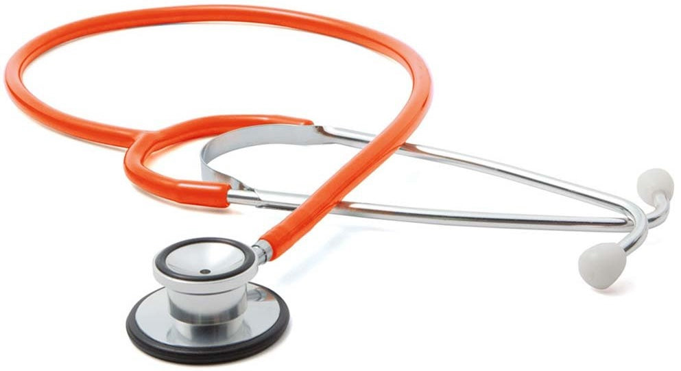 PROSCOPE Dualhead Stethoscope. Neon Orange