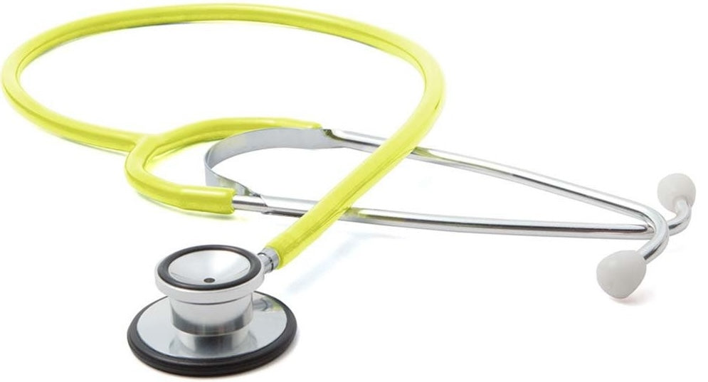 PROSCOPE Dualhead Stethoscope. Neon Yellow