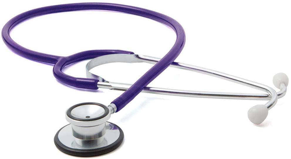PROSCOPE Dualhead Stethoscope. Purple