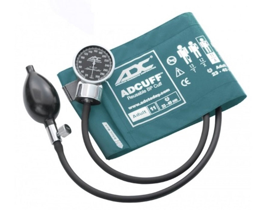 Diagnostix 700 Pocket Aneroid Sphygmomanometer - Adult Size Teal