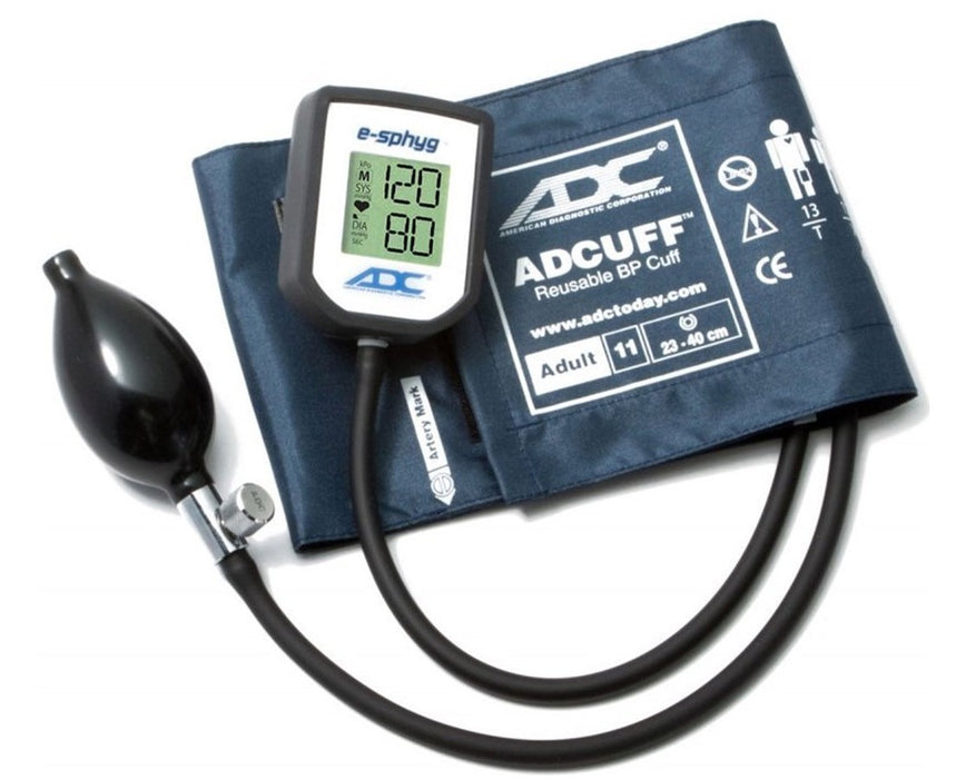 e-sphyg Digital Aneroid Blood Pressure Monitor Adult - Navy
