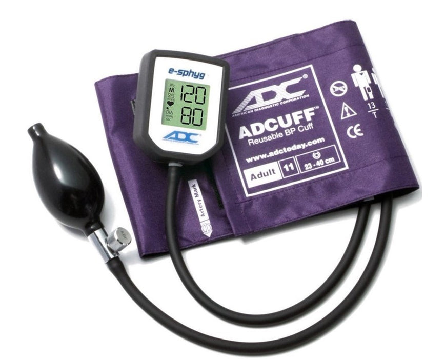 e-sphyg Digital Aneroid Blood Pressure Monitor Adult - Purple