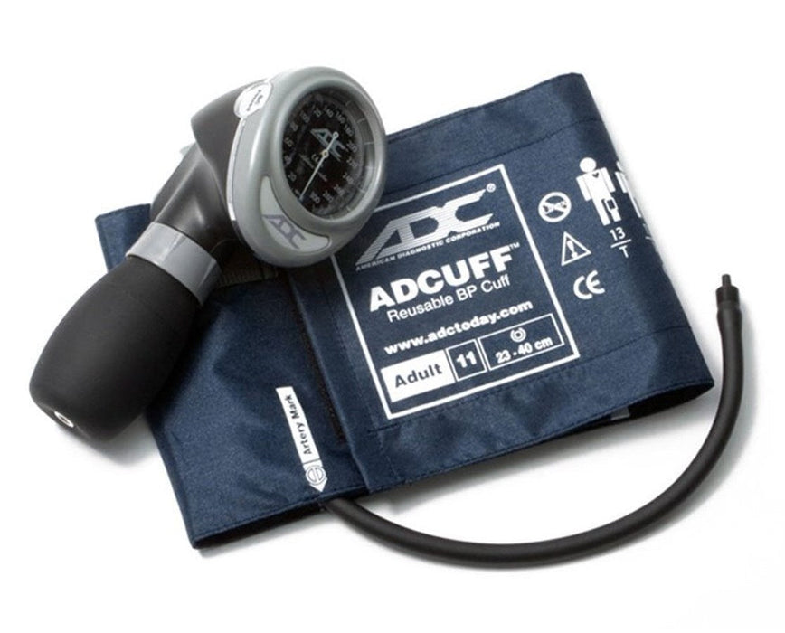 Diagnostix 703 Trigger-Style Palm Aneroid Adult - Navy