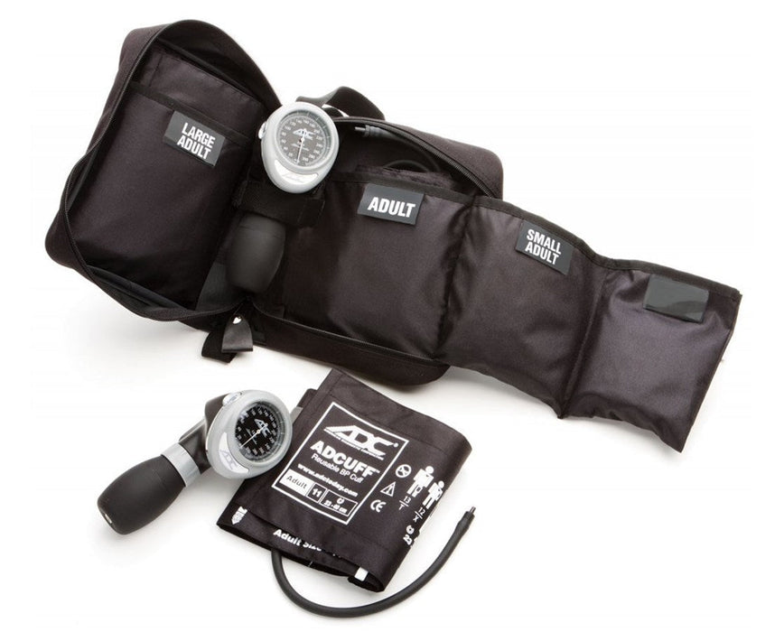 Multikuf Aneroid Kit - 4-Cuff with Bladder - Black