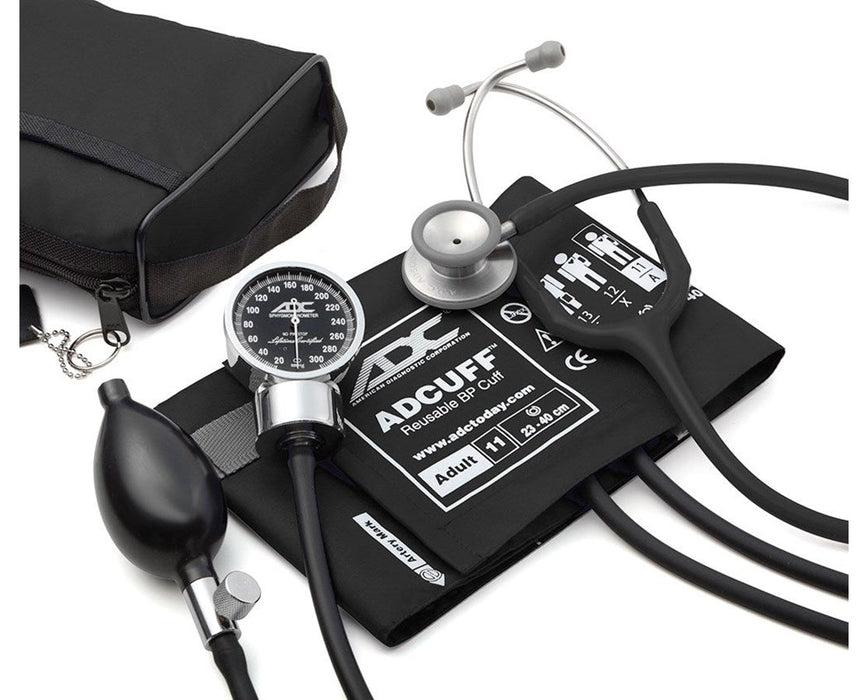 Pro's Combo III 778/603 Pocket Aneroid/Clinician Stethoscope Kit. Cuff w/ Bladder. Puzzle Pieces
