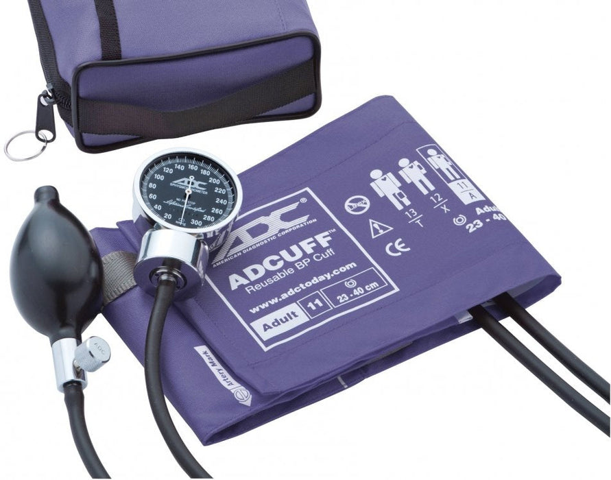Diagnostix Pocket Aneroid Sphyg. Cuff w/ Bladder. Purple
