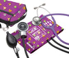 Pro's Combo III 778/603 Pocket Aneroid/Clinician Stethoscope Kit. Cuff w/ Bladder. Adimals