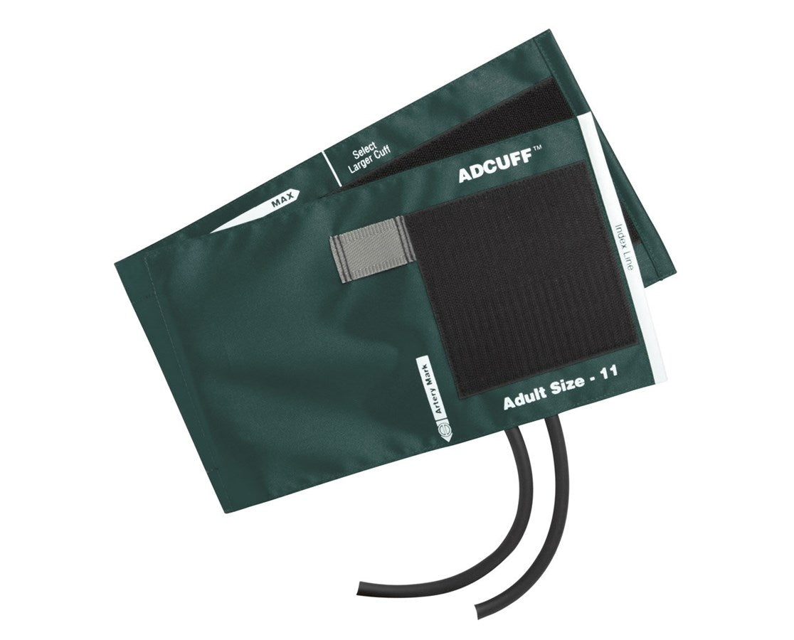 Adcuff Cuff & Two-Tube Inflation Bladder Adult - Teal — Tiger Medical
