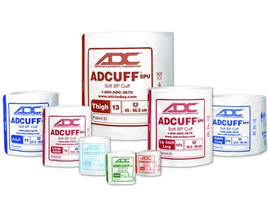 Adcuff SPU Cuffs w/ Two Tubes & Optional Connector