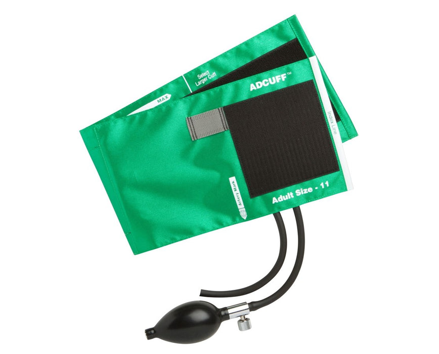 Adcuff Cuff & Complete Inflation System Adult - Green
