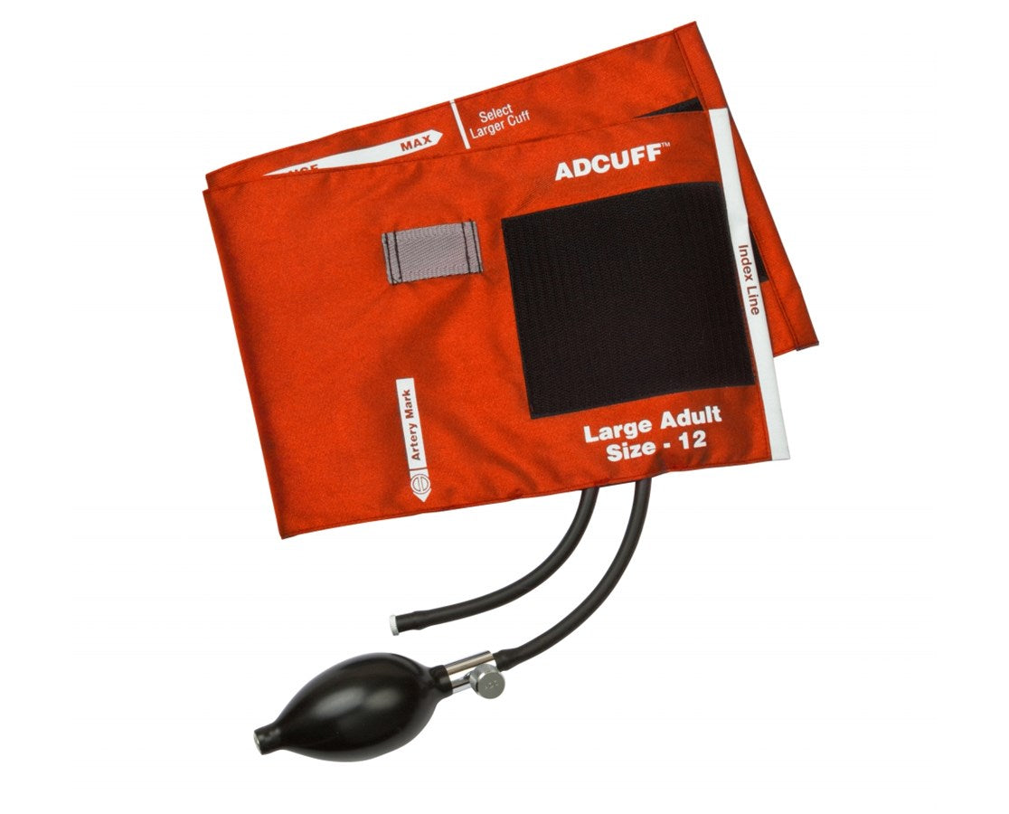 Adcuff Cuff & Complete Inflation System Large Adult - Orange — Tiger ...