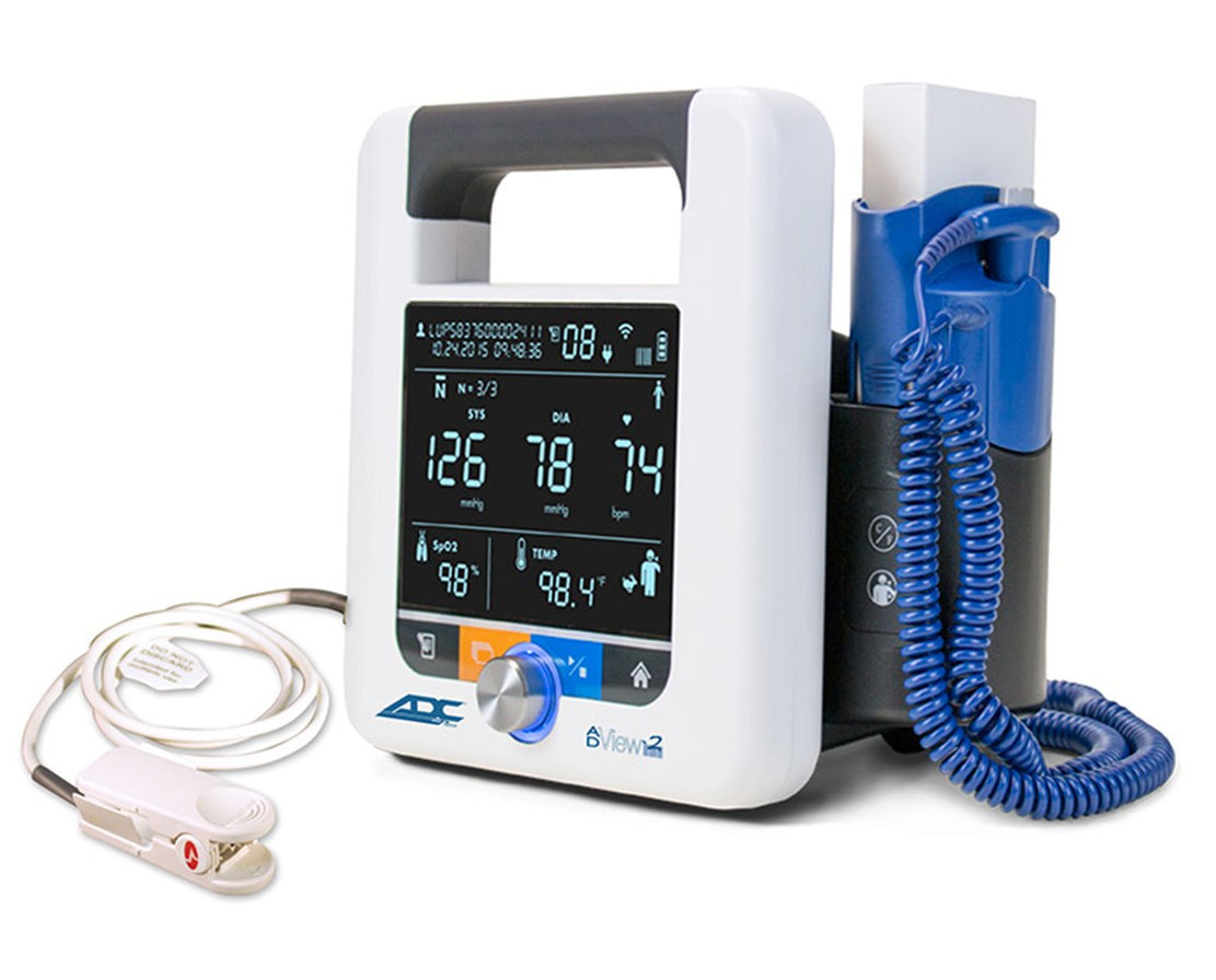 ADC ADView 2 Modular Diagnostic Spot Vital Signs Monitor. Free Shipping ...