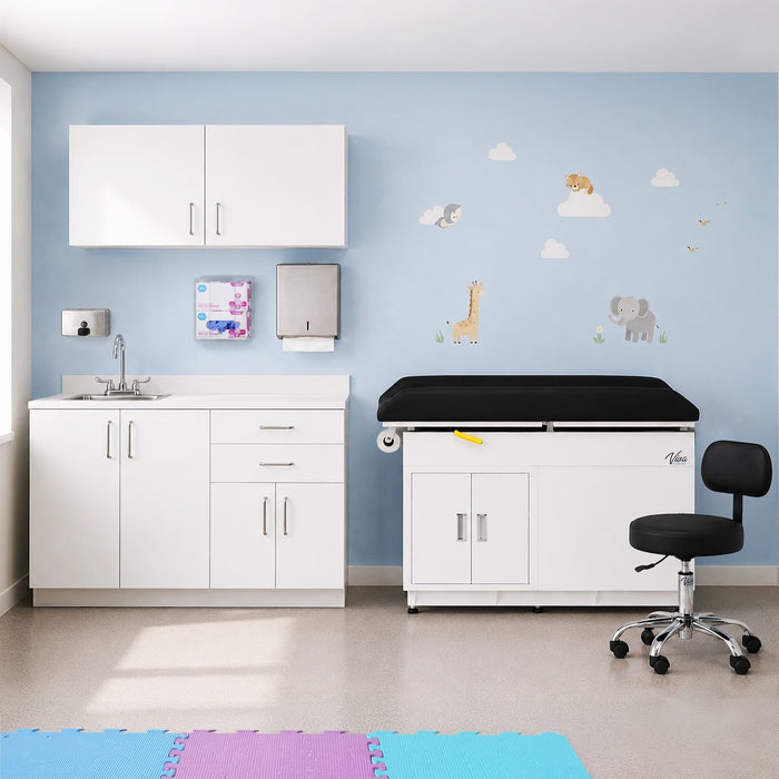 Grande Pediatric Exam Room Furniture Package [Table, Cabinets & More]