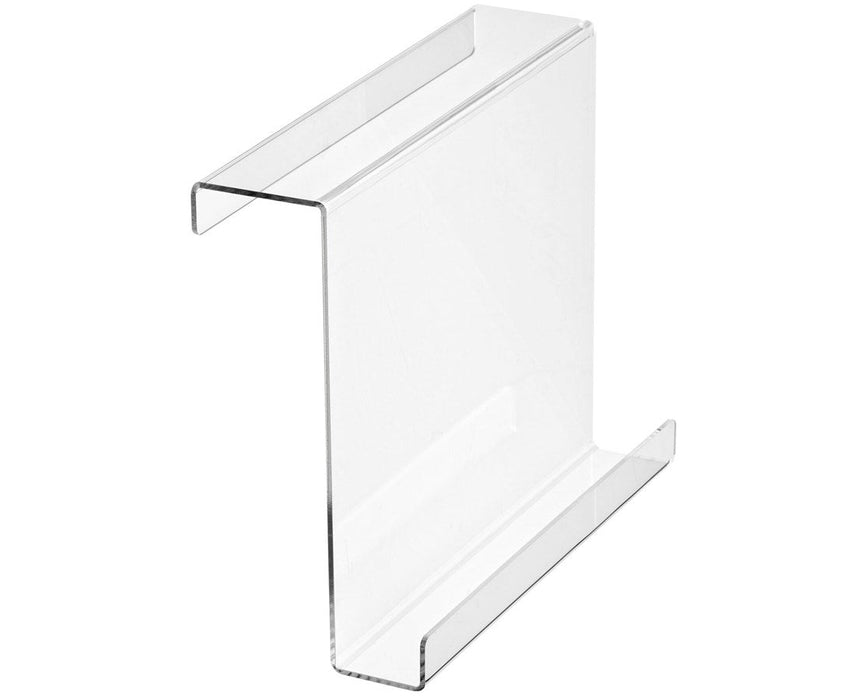 11"W x 2.5"D x 11"H Acrylic Treadmill Book Holder