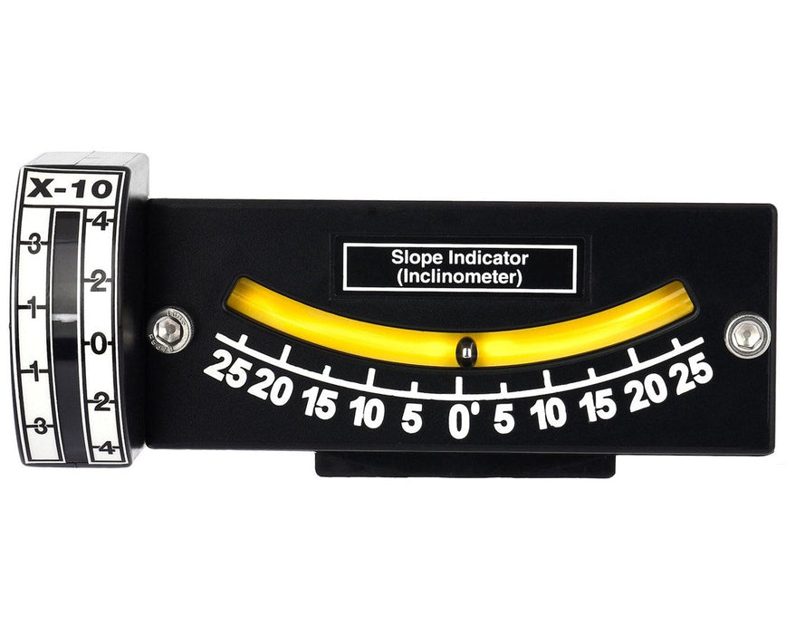 Dual-Axis Manual Slope Indicator / Inclinometer — Tiger Medical