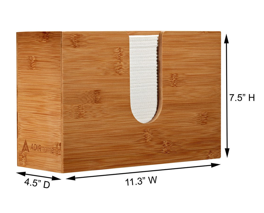Bamboo Paper Towel Dispenser
