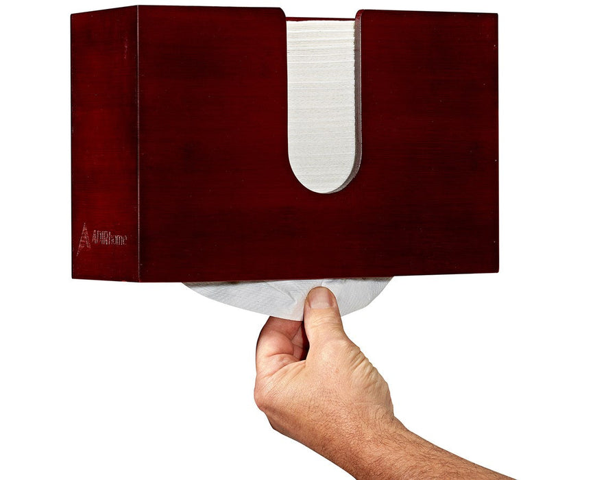 Bamboo Paper Towel Dispenser