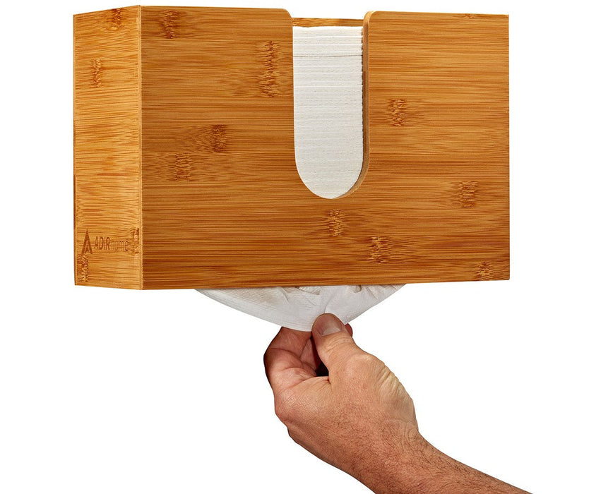 Bamboo Paper Towel Dispenser