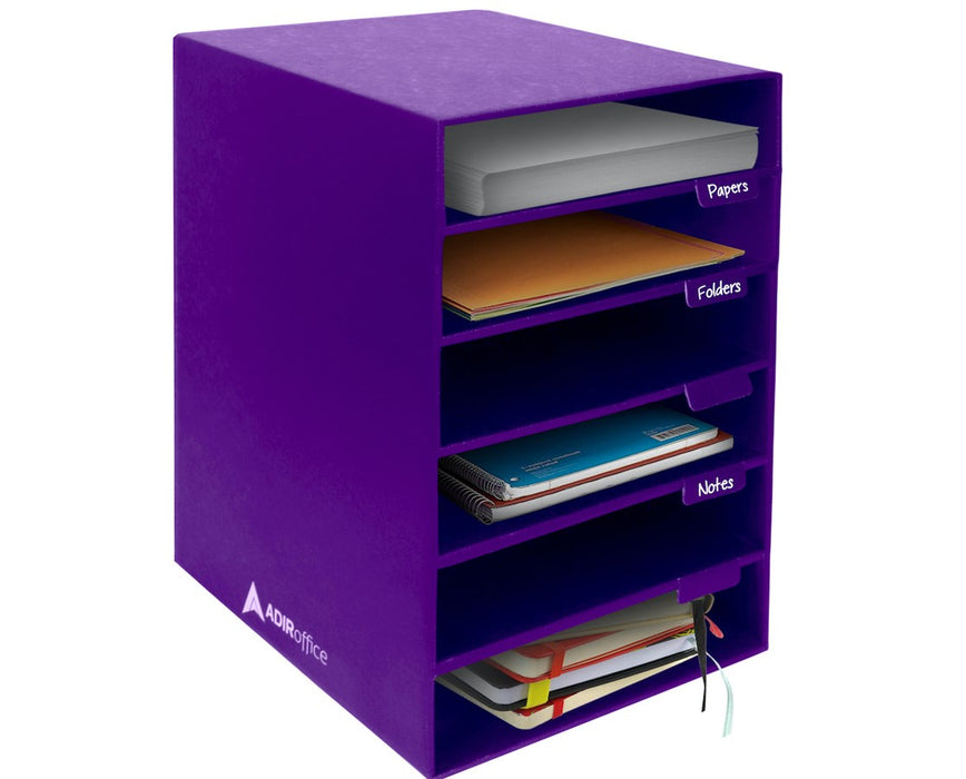 Cardboard 6-Shelf Organizer