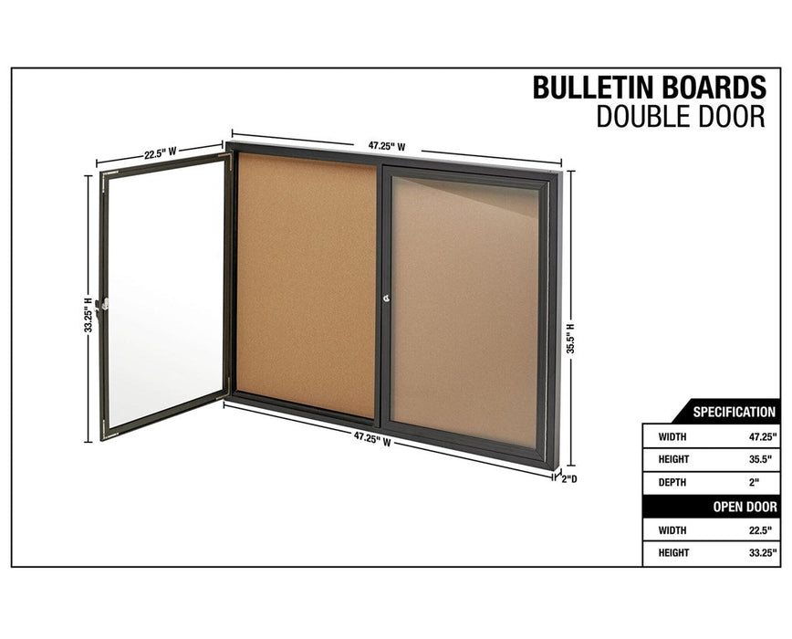 Enclosed Bulletin Board