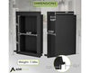 Recessed Wall Cabinet Black